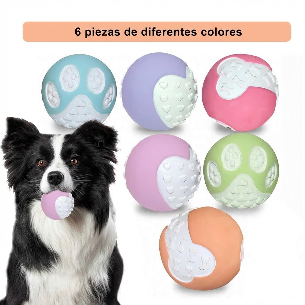 FurZap™ Mega-Pack: 12 Pelotas de Goma Maciza "High-Rebound"