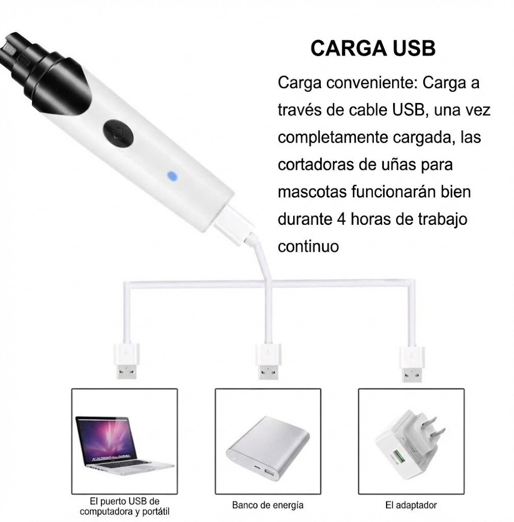 FurZap™ Precision-Grinder: Kit de Cuidado de Uñas Profesional (Set Completo)