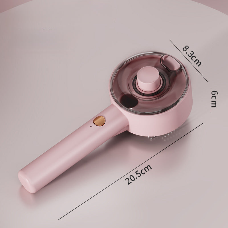 FurZap™ Steam-Care: Cepillo de Vapor 3-en-1 (Muda, Limpieza y Masaje)