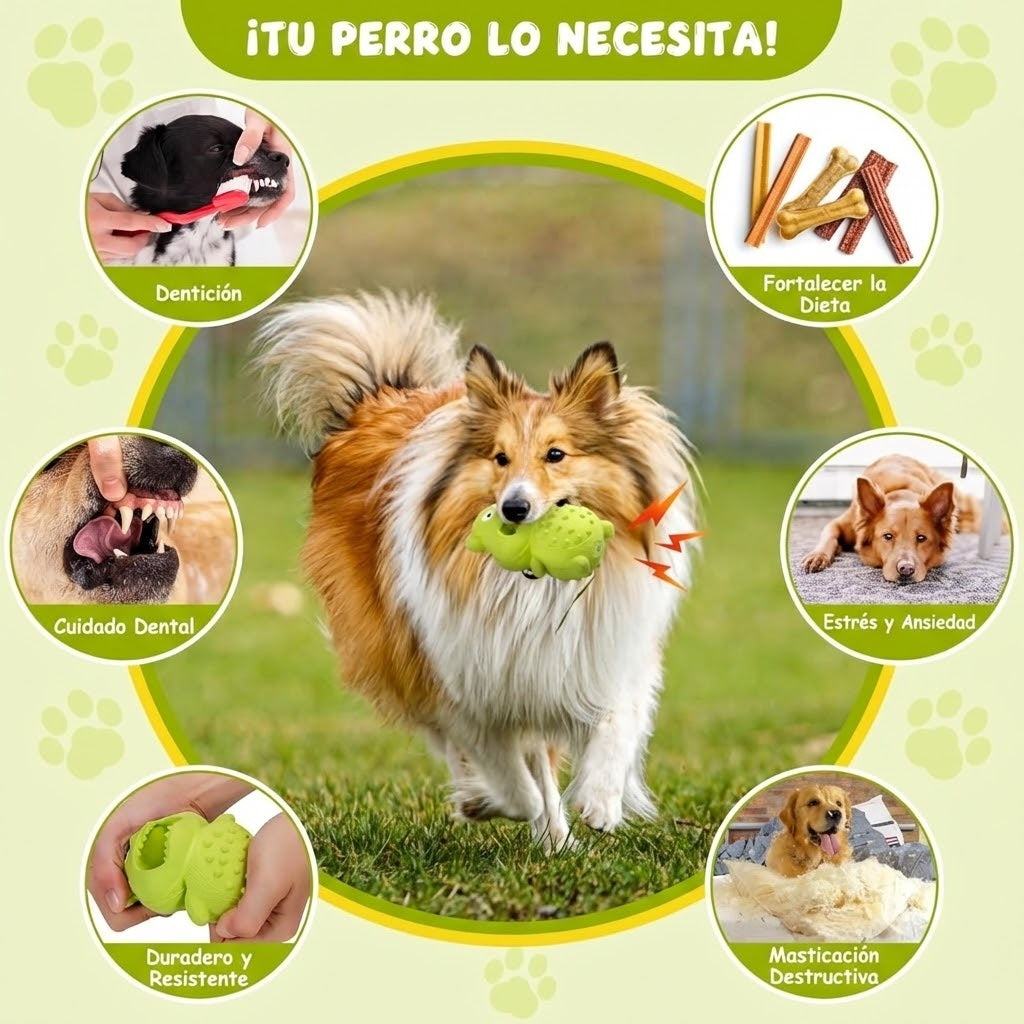 FurZap™ Titan-Monkey: El Juguete de Caucho Indestructible