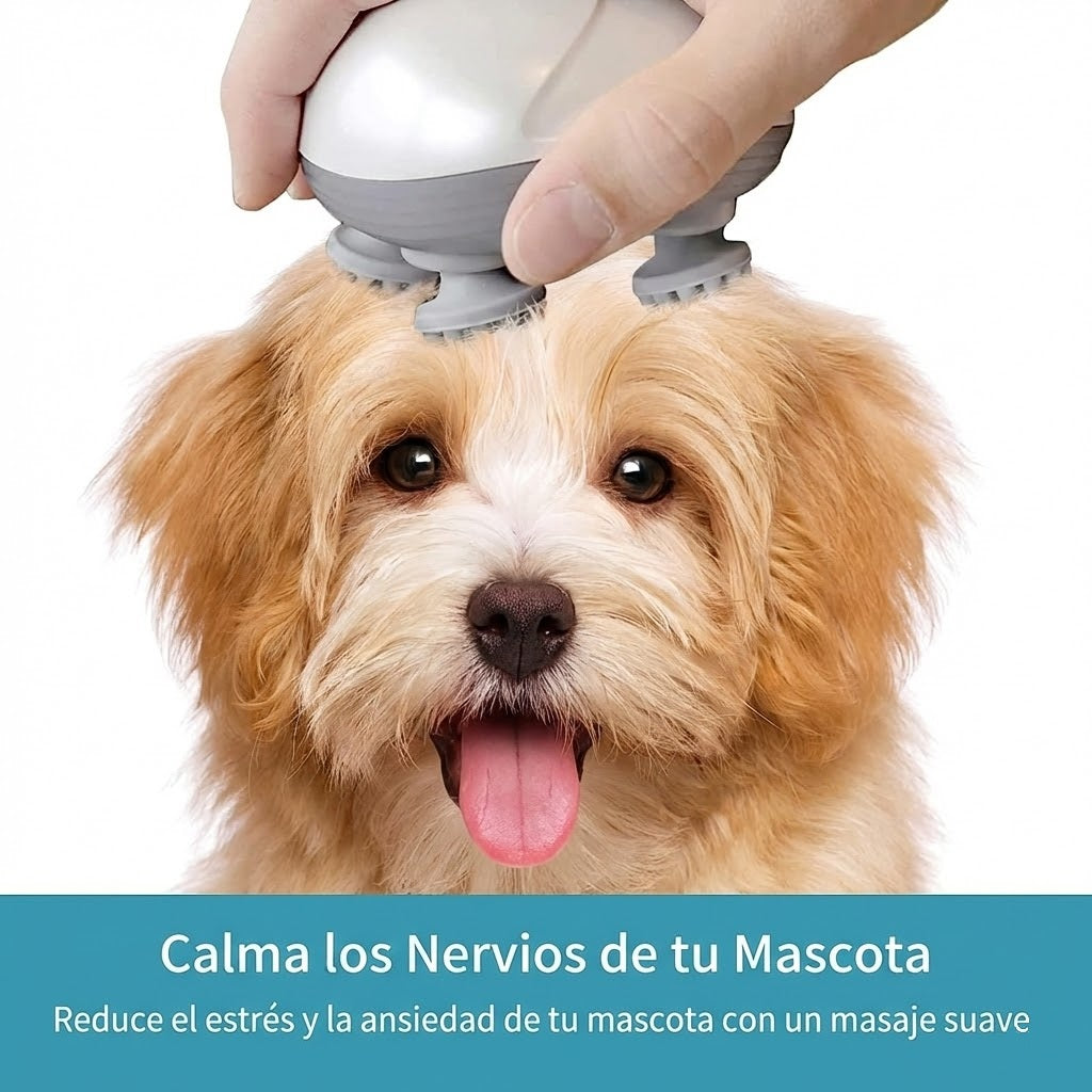 FurZap™ Zen-Touch: Masajeador Inteligente Relajante para Mascotas