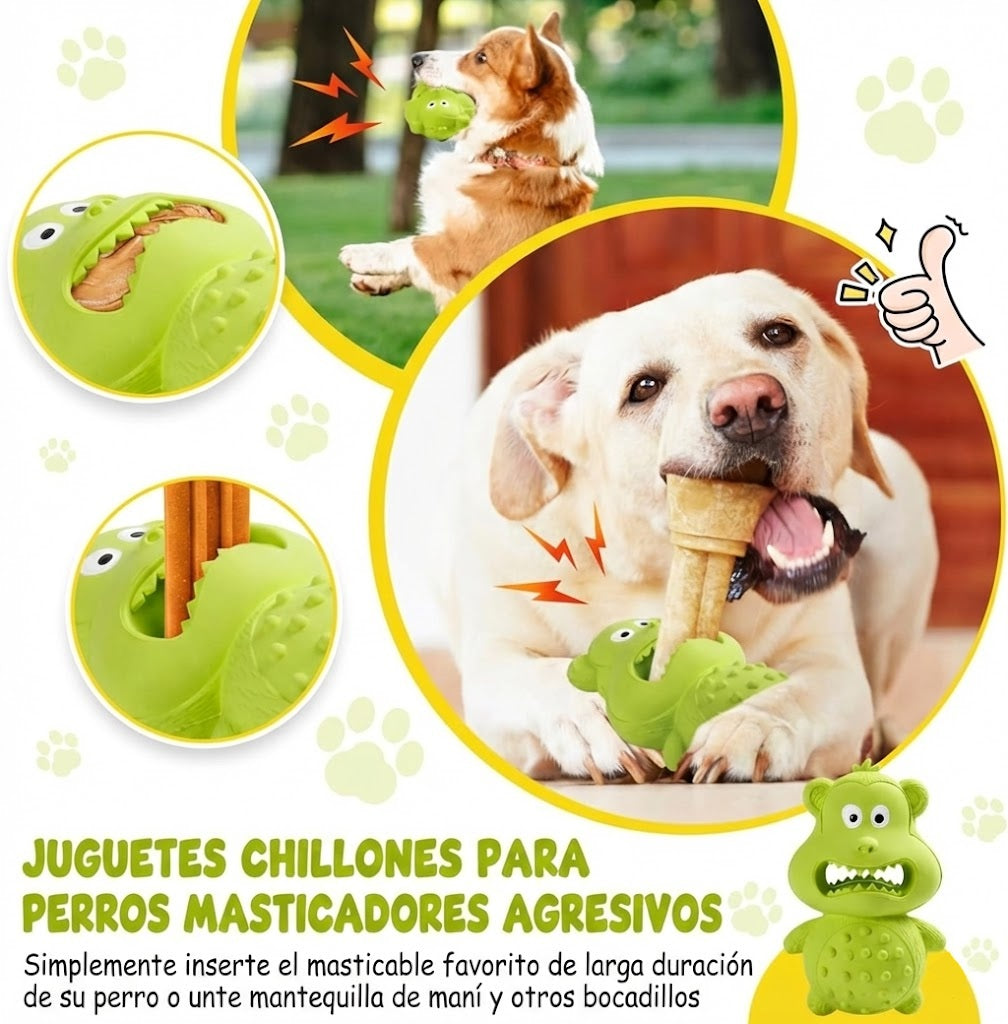 FurZap™ Titan-Monkey: El Juguete de Caucho Indestructible