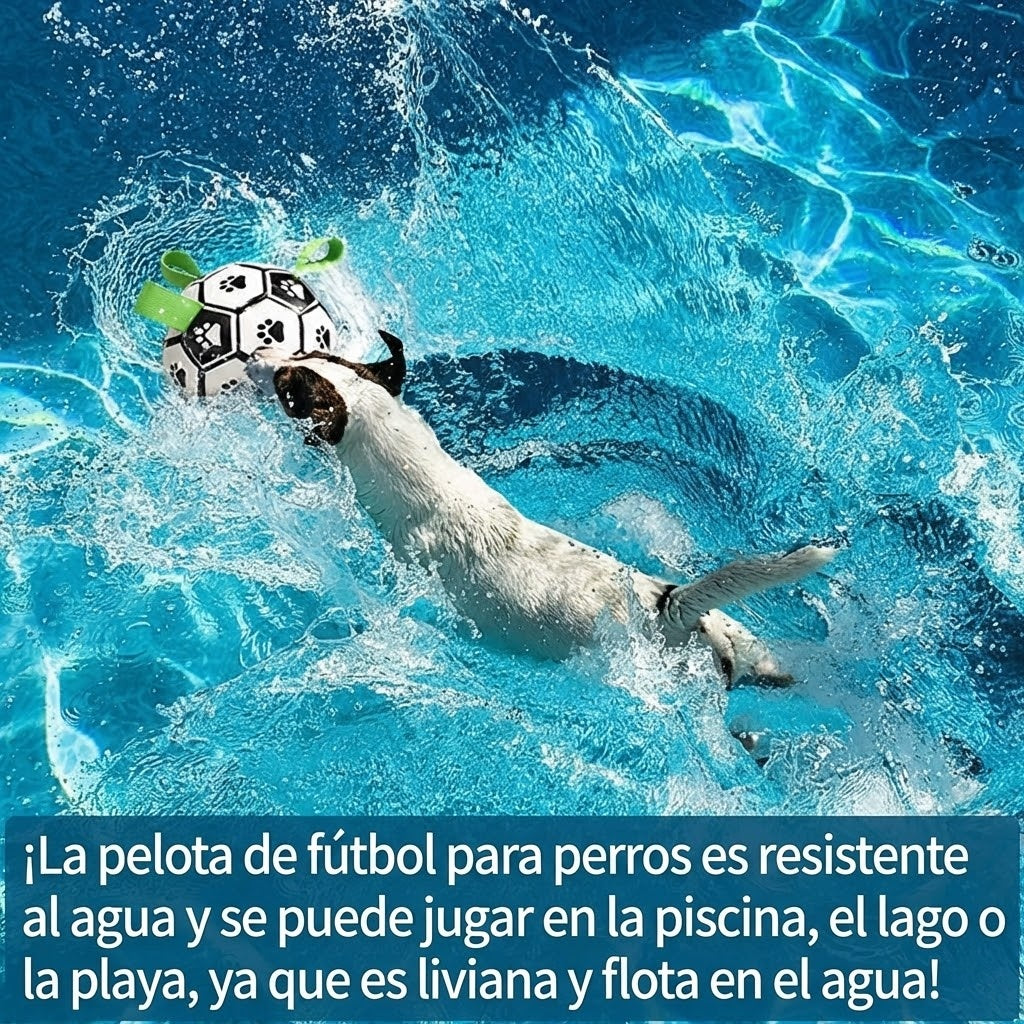 FurZap™ Aero-Soccer: El Balón Interactivo con Correas de Nylon