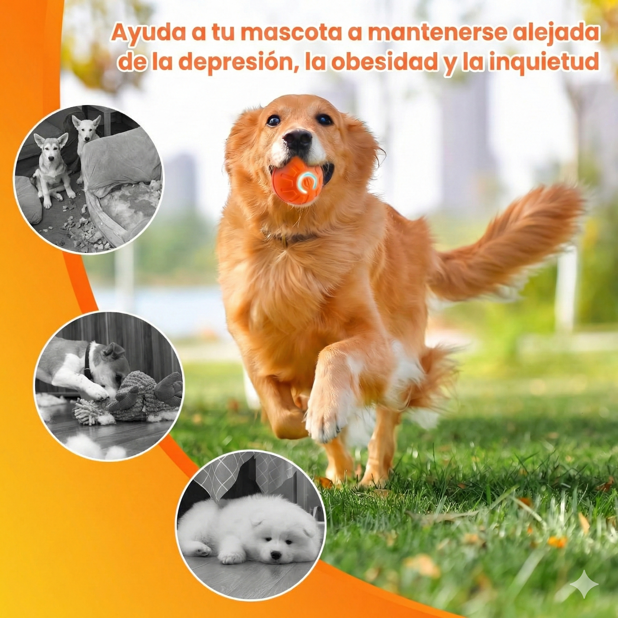 Bola Inteligente FURZAP™ (Resistente y Automática)