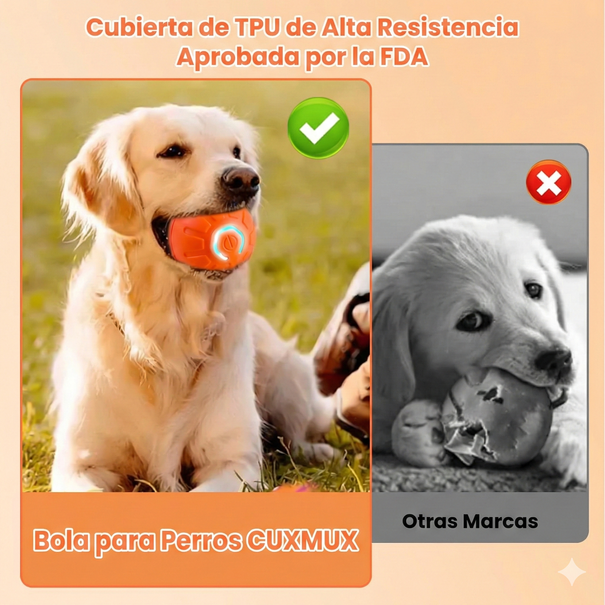 Bola Inteligente FURZAP™ (Resistente y Automática)