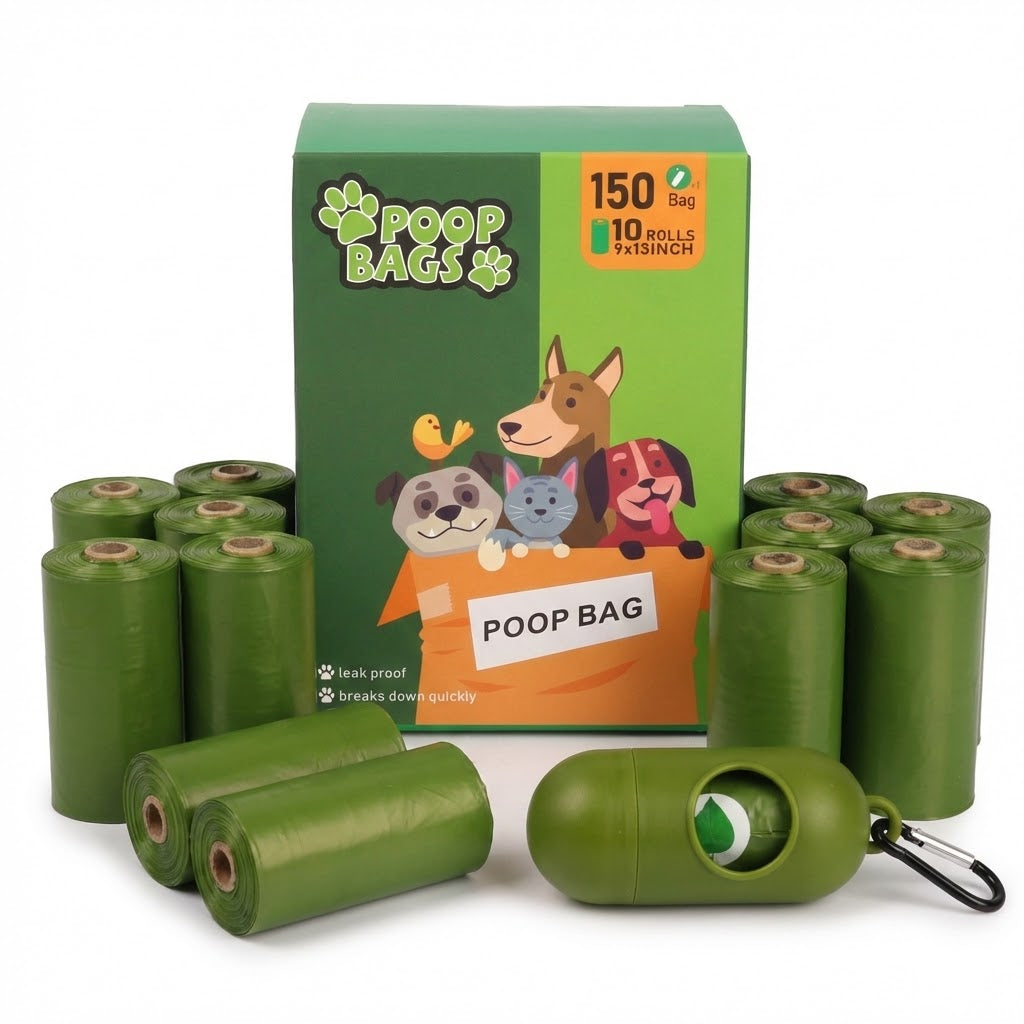 FurZap™ Eco-Clean: Bolsas para Excrementos Ultra-Resistentes (Pack 150)