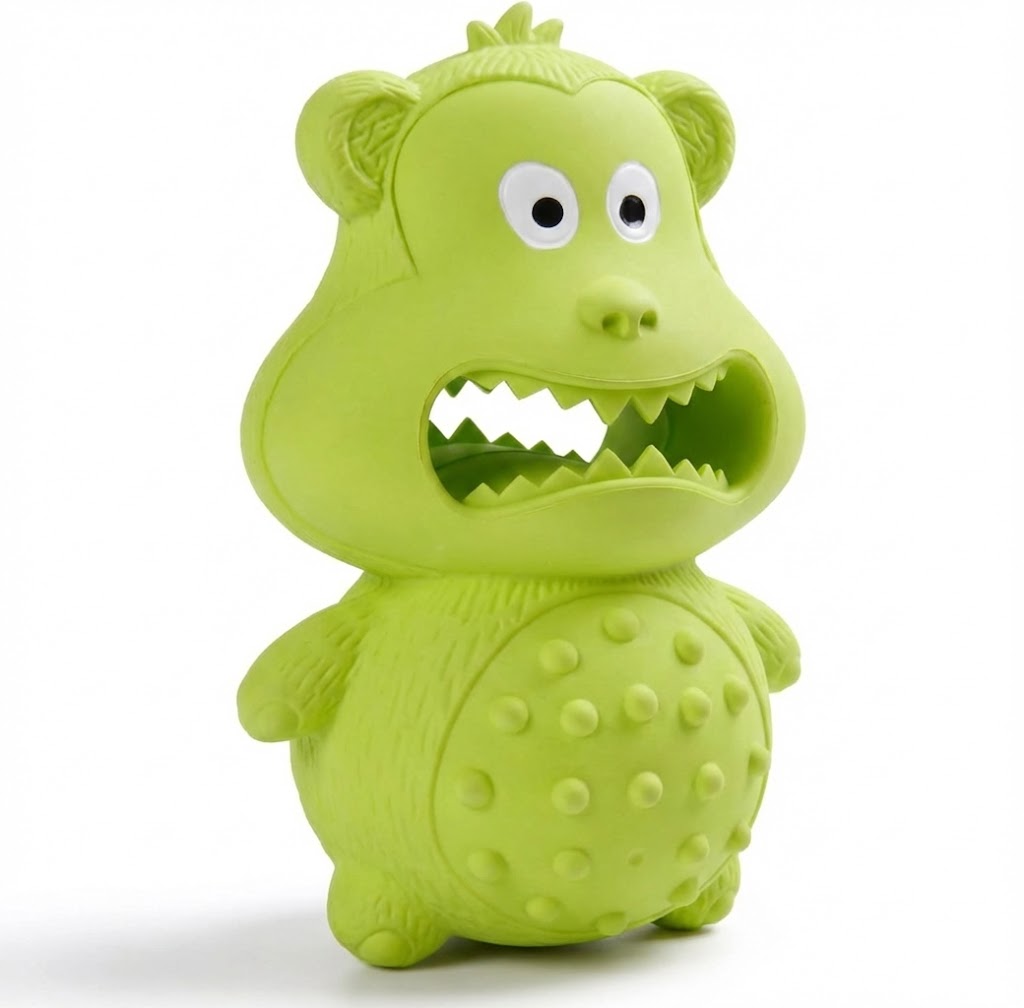 FurZap™ Titan-Monkey: El Juguete de Caucho Indestructible
