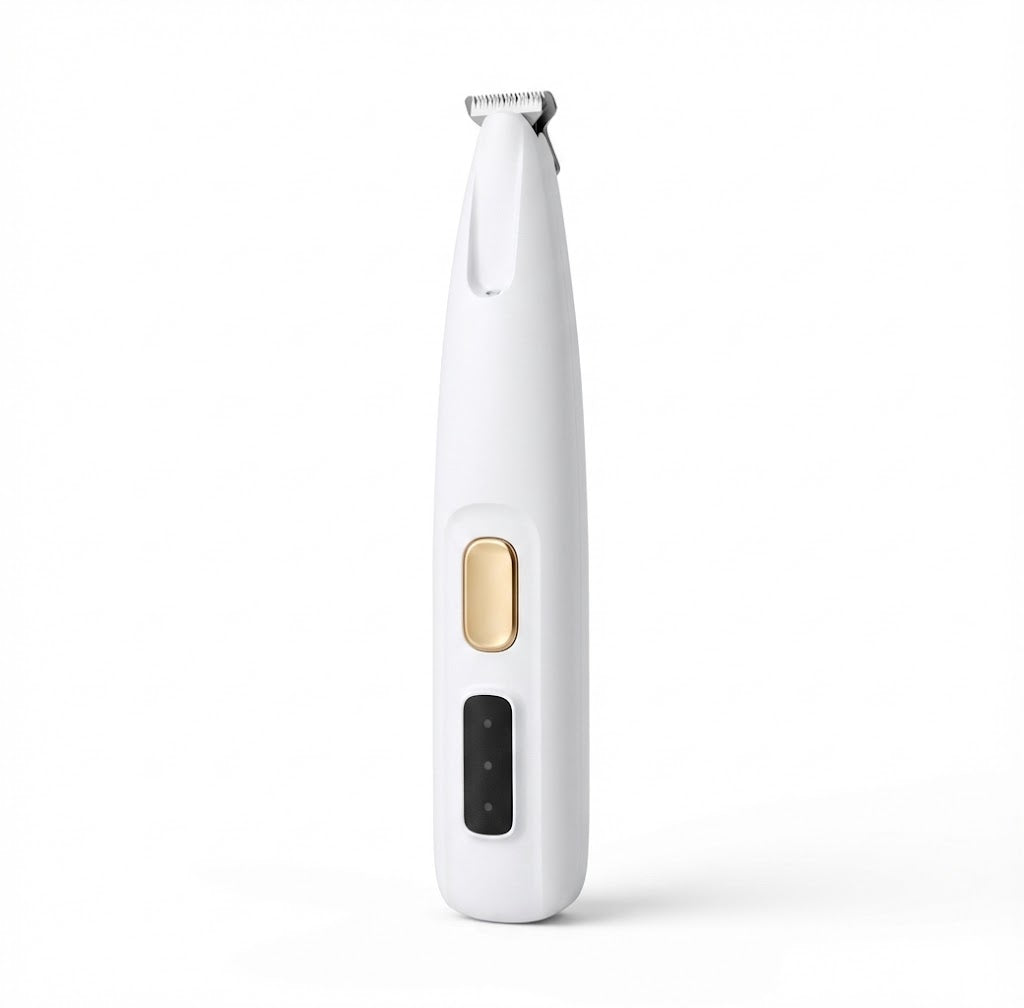 FurZap™ Paw-Trim Pro: Recortador de Precisión con Luz LED