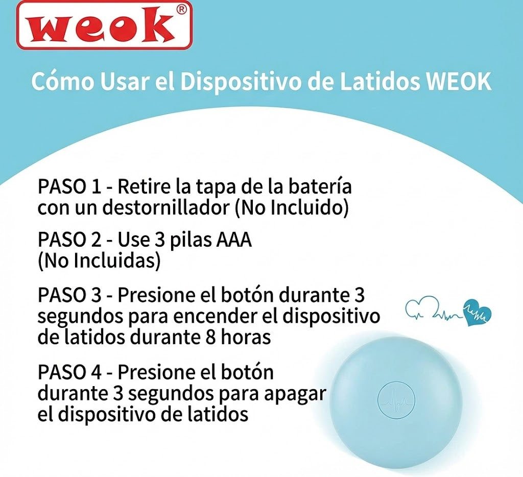 Peluche Relajante FURZAP™ con Latido Real